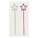 Unique Party Mini Princess Magic Wand Silver Pink | 8 pieces Unique Party Mini Princess Magic Wand Silver Pink | 8 pieces
