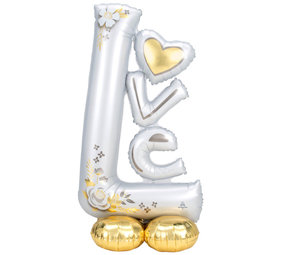 Anagram LOVE Giant Standing Balloon | 147cm