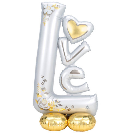 Anagram LOVE Giant Standing Balloon | 147cm