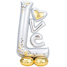 Anagram Riesiger Stehballon „LOVE“ | 147 cm Anagram Riesiger Stehballon „LOVE“ | 147 cm