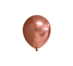 WeFiesta Ballons en cuivre chromé 13 cm | 100 pièces