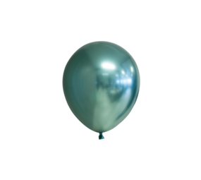 WeFiesta Green chrome balloons 13cm | 100 pieces