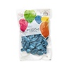 WeFiesta Blue chrome balloons 13cm | 100 pieces WeFiesta Blue chrome balloons 13cm | 100 pieces