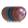 WeFiesta Mehrfarbige Chromballons, 13 cm | 100 Stück