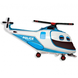 Godan Ballon gonflable à l'hélium hélicoptère de police | 61 cm