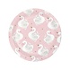 Creative Converting Swan Plates 18cm | 8 pieces