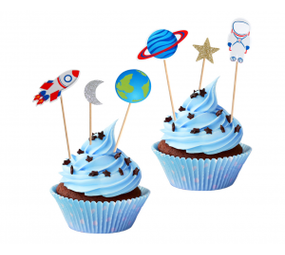 Godan Ruimtevaart prikkers | 12 stuks Godan Ruimtevaart prikkers | 12 stuks