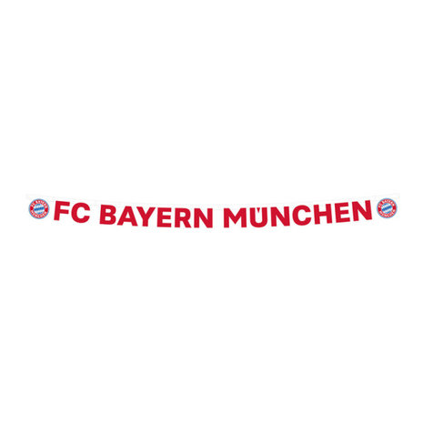 Amscan FC Bayern Munchen Letterslinger 180cm | per stuk Amscan FC Bayern Munchen Letterslinger 180cm | per stuk