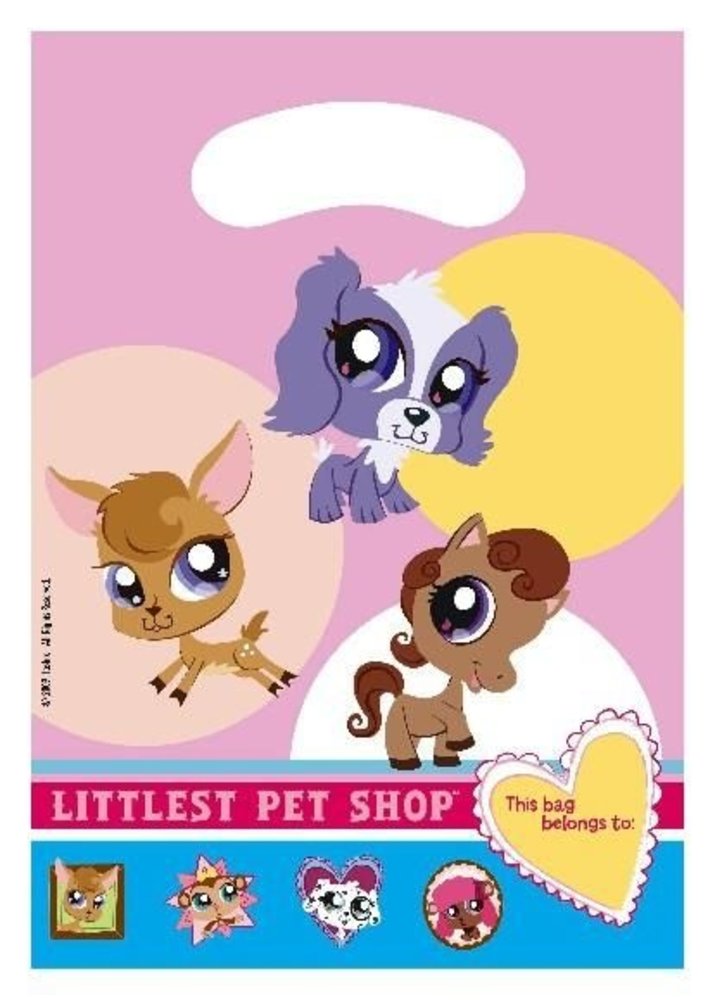 Boland Sachet de fête My Littlest Pet Shop | 6 pièces