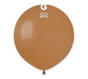 Gemar Ballonnen Mocca 48cm | 10 stuks Gemar Ballonnen Mocca 48cm | 10 stuks