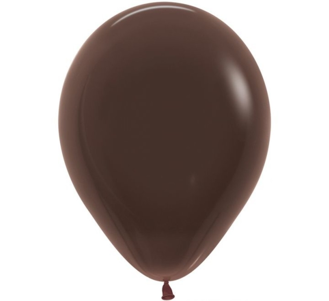 Sempertex Ballonnen Chocola bruin 13cm | 10 stuks