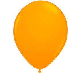 Folat Ballons orange fluo 25 cm | 8 pièces