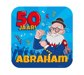 Paper Dreams Abraham-Cartoon 50 Jahre Türschild 50 cm | pro Stück