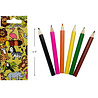 LG Imports Jungle Dieren Kleurpotloodjes 9cm | 24 doosjes