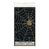 Unique Party Tafelkleed Spinnenweb Zwart-Goud 137x213cm | per stuk Unique Party Tafelkleed Spinnenweb Zwart-Goud 137x213cm | per stuk