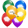 Colored writable balloon | 6 pieces Colored writable balloon | 6 pieces