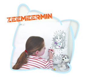Happy Pillow Meerjungfrauen-Kissenbezug zum Selbermachen, 69 x 58 cm | pro Stück