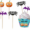 Godan Halloween-BOO!-Picker mit Cupcake-Förmchen | 2 x 6 Stück Godan Halloween-BOO!-Picker mit Cupcake-Förmchen | 2 x 6 Stück