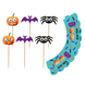 Godan Décorations d'Halloween « BOO ! » avec caissettes à cupcakes | 2 x 6 pièces