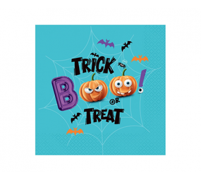 Godan Halloween-Servietten „BUH!“ | 20 Stück