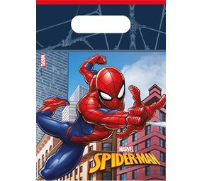 Procos Party Spiderman Crime Fighter Party Bag | 6 pieces