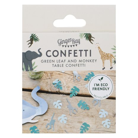 Ginger Ray Tafel confetti let's go wild | 13 gram Ginger Ray Tafel confetti let's go wild | 13 gram