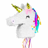 Godan Einhornkopf-Piñata zum Ziehen, 40 x 40 x 9,5 cm | pro Stück Godan Einhornkopf-Piñata zum Ziehen, 40 x 40 x 9,5 cm | pro Stück