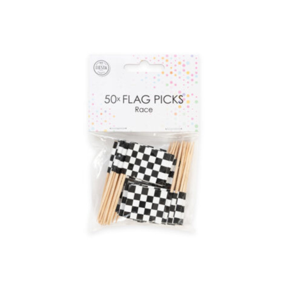 WeFiesta Rennflaggen-Picks | 50 Stück