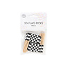 WeFiesta Racing flag picks | 50 pieces WeFiesta Racing flag picks | 50 pieces