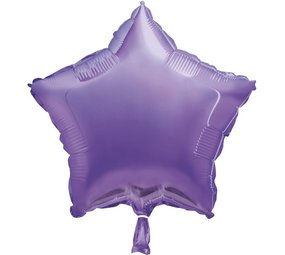 WeFiesta Helium balloon lavender star metallic | 45 cm WeFiesta Helium balloon lavender star metallic | 45 cm