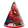 Procos Party Spiderman Crime Fighter Feesthoedjes | 6 stuks Procos Party Spiderman Crime Fighter Feesthoedjes | 6 stuks