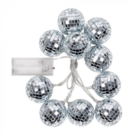 Boland Guirlande lumineuse LED boule disco 140 cm | à l'unité