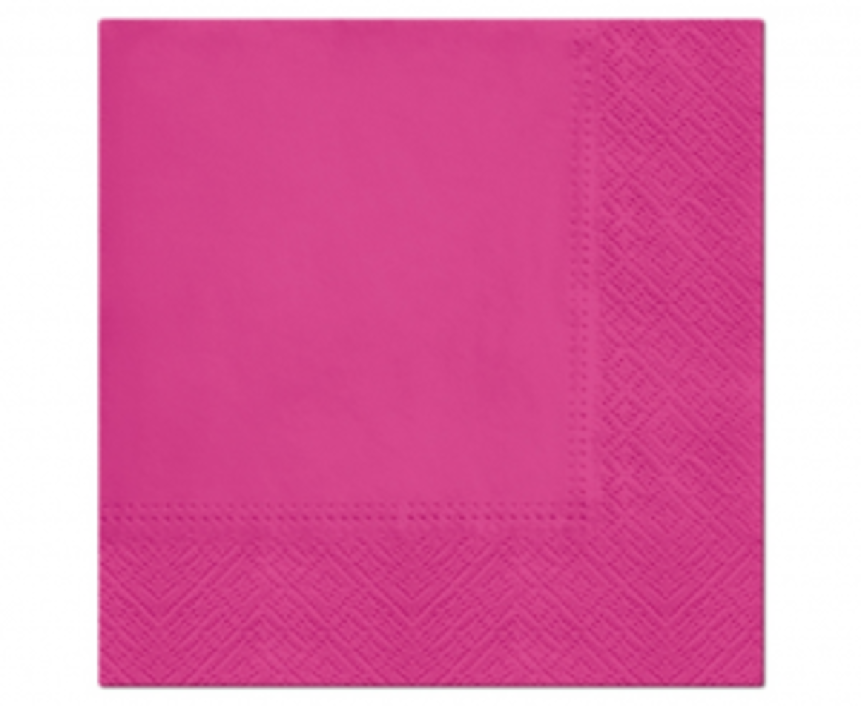 Godan Fuchsia Napkins 33x33cm | 20 pieces