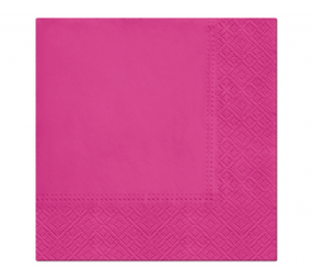 Godan Servetten Fuchsia 33x33cm | 20 stuks Godan Servetten Fuchsia 33x33cm | 20 stuks