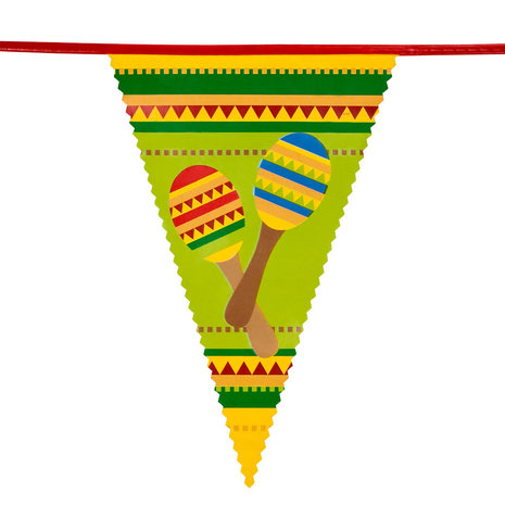 Boland Guirlande drapeau du Mexique | 6 mètres