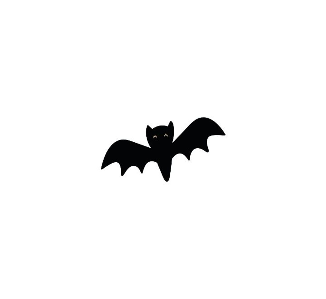 Unique Party Serviettes noires en forme de chauve-souris 22 x 9 cm | 20 pièces