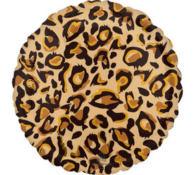 Amscan Luipaard Print Helium Ballon 45cm  | per stuk Amscan Luipaard Print Helium Ballon 45cm  | per stuk