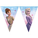 Procos Party Flaggengirlande „Gefrorener Windgeist“, 2,3 Meter | pro Stück