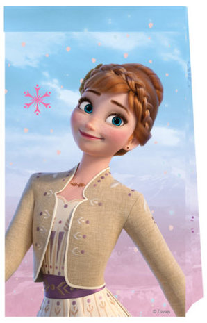 Procos Party Frozen Wind Spirit Party Bags 13x23cm | 4 pieces