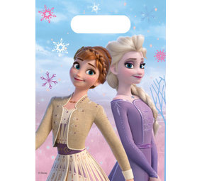 Procos Party Frozen Wind Spirit Uitdeelzakjes 16x24cm | 6 stuks Procos Party Frozen Wind Spirit Uitdeelzakjes 16x24cm | 6 stuks