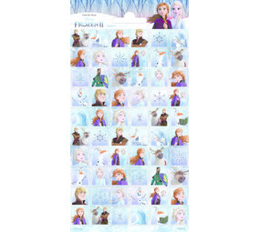 Procos Party Frozen-Aufkleber | 60 Stück pro Bogen