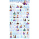 Procos Party Frozen Stickers | 60 per sheet