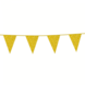 Paper Dreams Goldglitzernde Flaggengirlande 16x20cm | 6 Meter