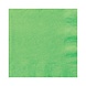Unique Party Serviettes vert citron 25 x 25 cm | 20 pièces