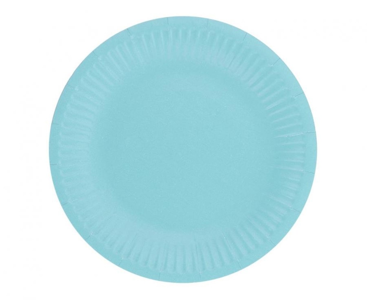 Godan Assiettes bleues, bleu clair, 18 cm | 6 pièces