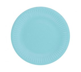 Godan Assiettes bleues, bleu clair, 18 cm | 6 pièces
