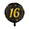 Paper Dreams Helium Ballon 16 jaar Classy 45cm | per stuk Paper Dreams Helium Ballon 16 jaar Classy 45cm | per stuk