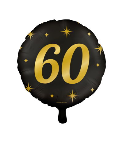 Paper Dreams Ballon à l'hélium 60 ans élégant 45 cm | à l'unité