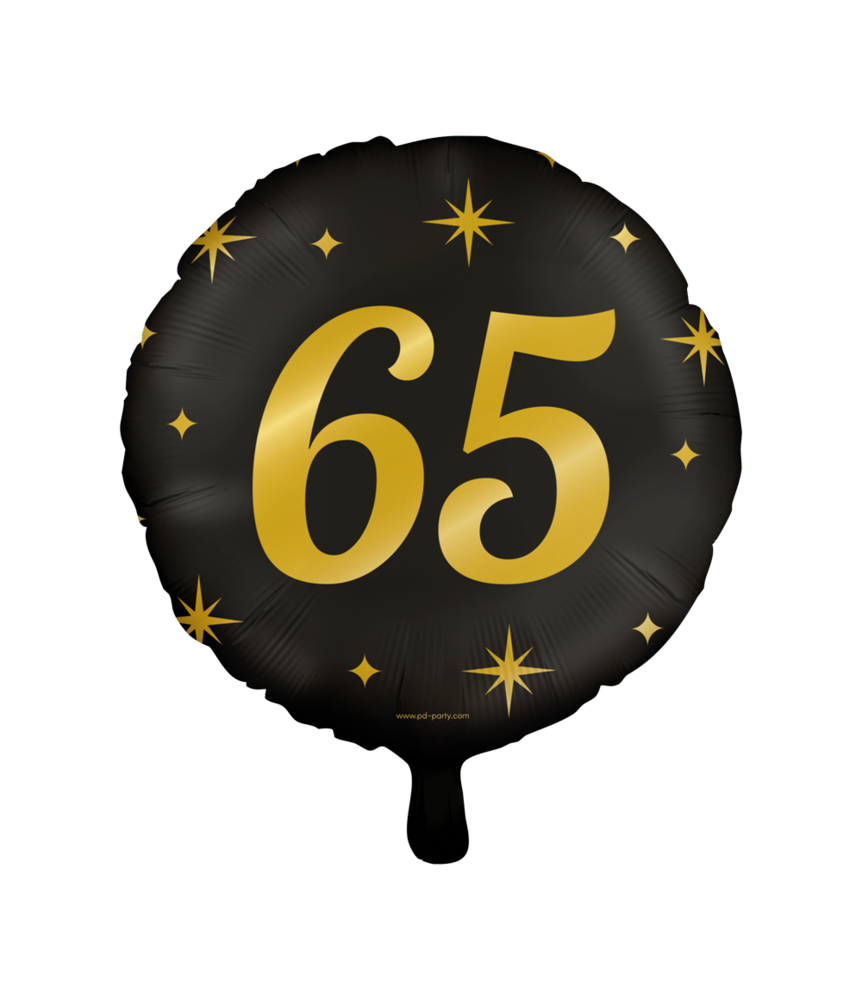 Paper Dreams Helium Balloon 65 Years Classy 45cm | per piece