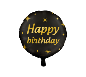 Paper Dreams Helium Balloon Happy Birthday Classy 45cm | per piece